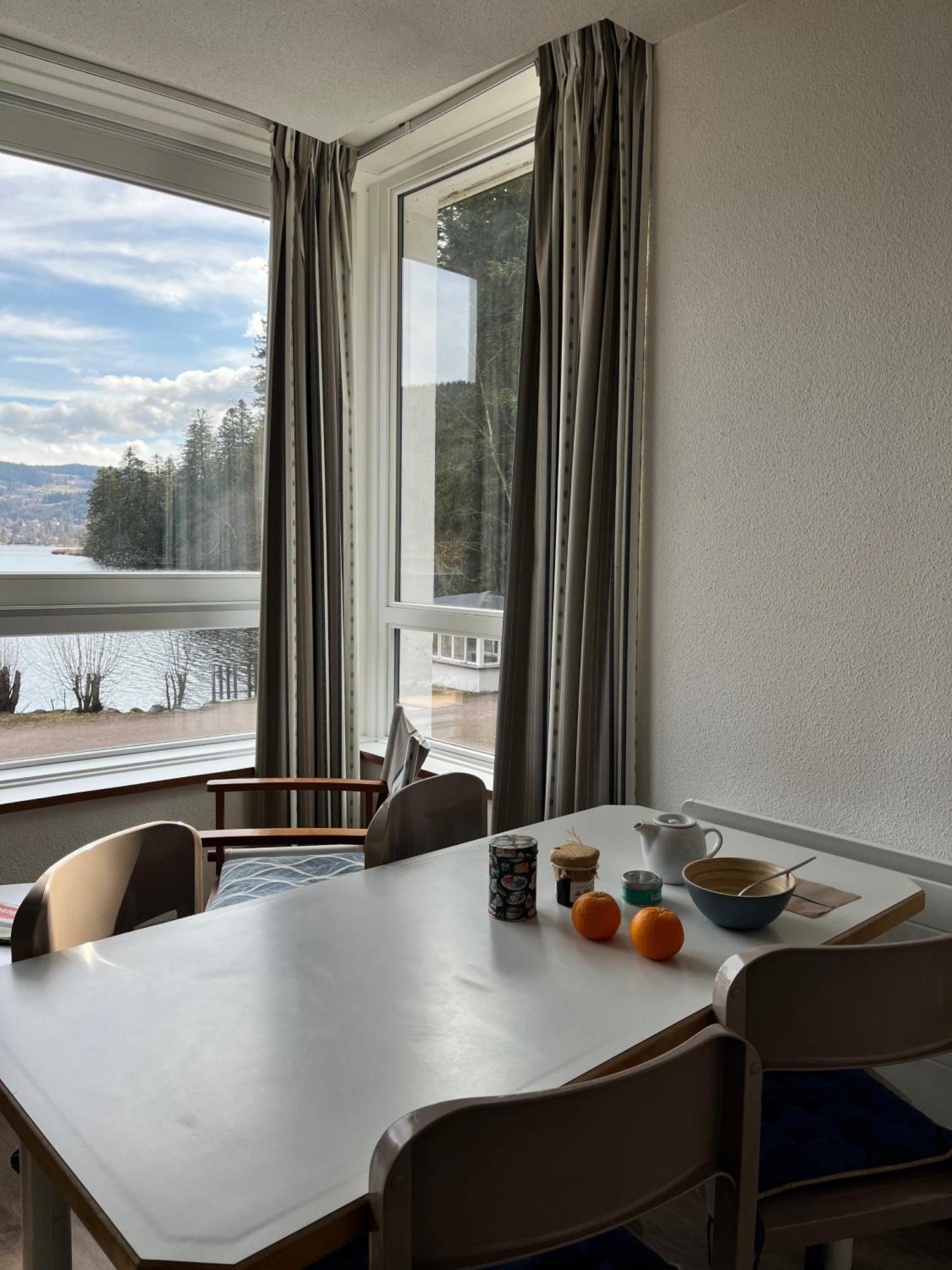 Appart'Hotel Lido Au Bord De L'Eau Gerardmer Bagian luar foto