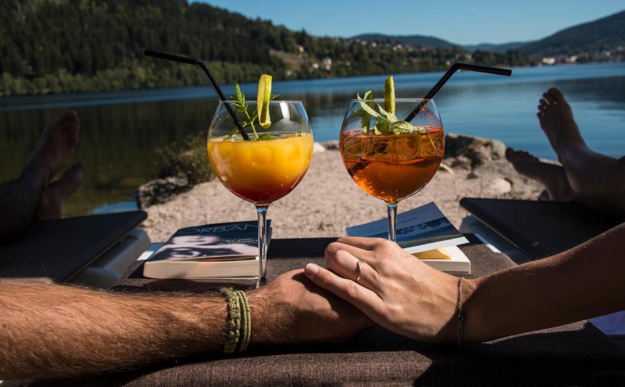 Appart'Hotel Lido Au Bord De L'Eau Gerardmer Bagian luar foto