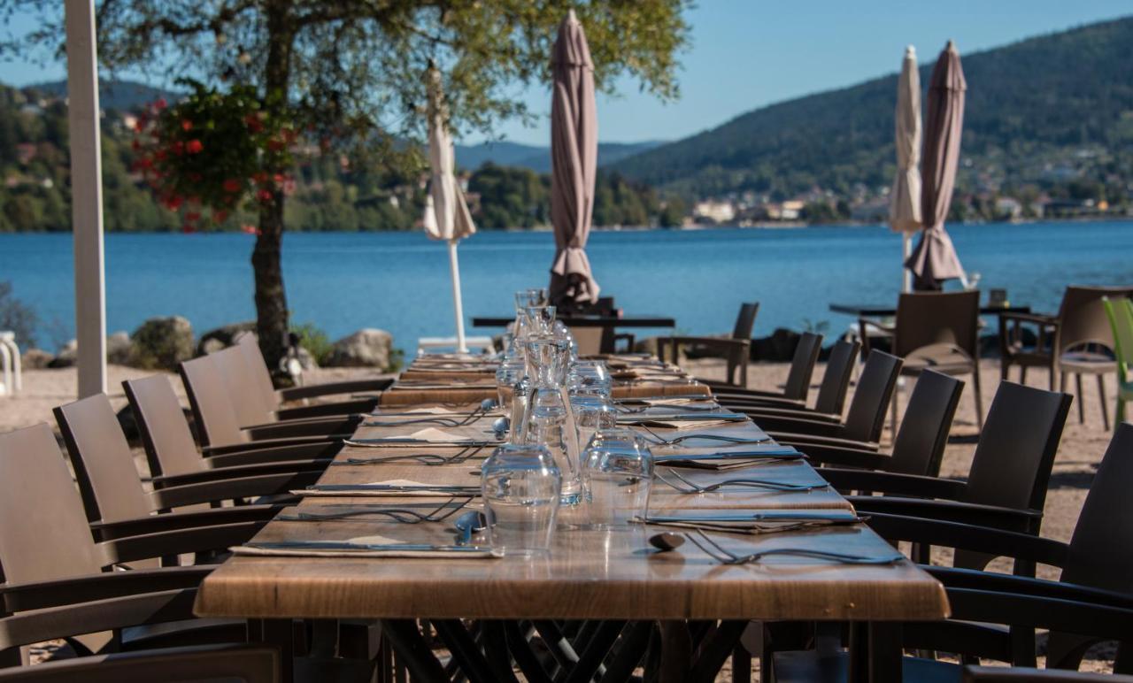 Appart'Hotel Lido Au Bord De L'Eau Gerardmer Bagian luar foto